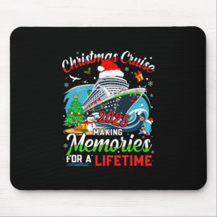 Tapis De Souris Croisière de Noël 2025 Créer des souvenirs pour un