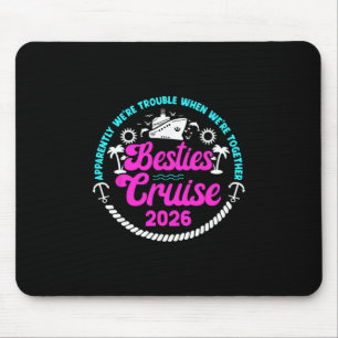 Tapis De Souris Croisière drôle des meilleurs potes 2026 Vacances