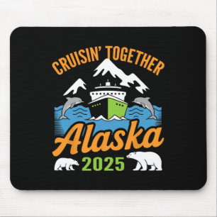 Tapis De Souris Croisière en Alaska 2025 En croisière ensemble Vac