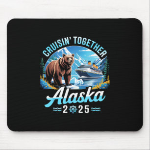 Tapis De Souris Croisière en Alaska 2025 en famille en vacances