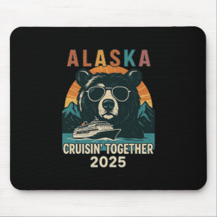 Tapis De Souris Croisière en Alaska pour familles, amis et groupes