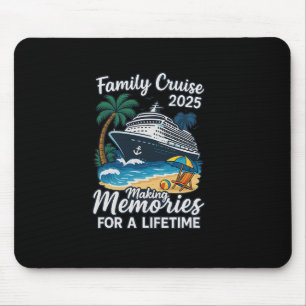 Tapis De Souris Croisière familiale 2025 Créer des souvenirs pour