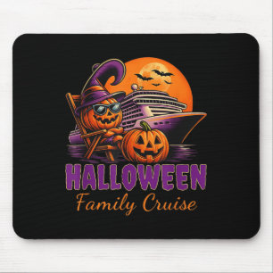 Tapis De Souris Croisière famille Halloween Correspondant Croisièr