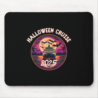 Tapis De Souris Croisière Halloween 2025 Clair de Lune Bateau Océa