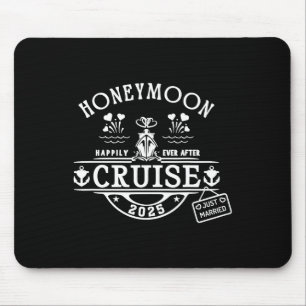 Tapis De Souris Croisière Lune De Miel 2025 Mariée Et Groom Nouvea
