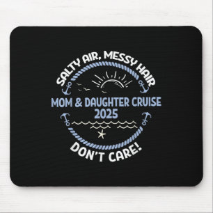 Tapis De Souris Croisière mère fille 2025 Voyage en bateau Maman f
