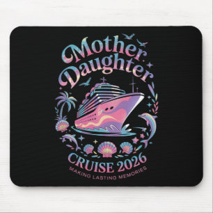 Tapis De Souris Croisière mère-fille 2026 Voyage de vacances assor