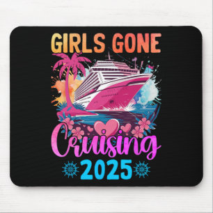 Tapis De Souris Croisière pour femmes 2025 Girls Gone Cruising Vac