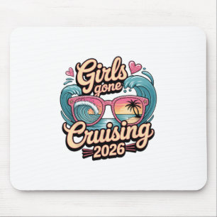 Tapis De Souris Croisière pour filles seules 2026 Vacances en croi