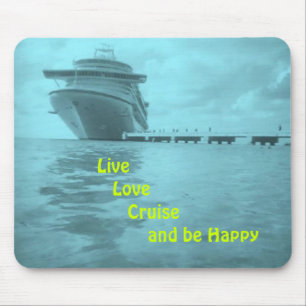Tapis De Souris Croisière vivante Mousepad d'amour
