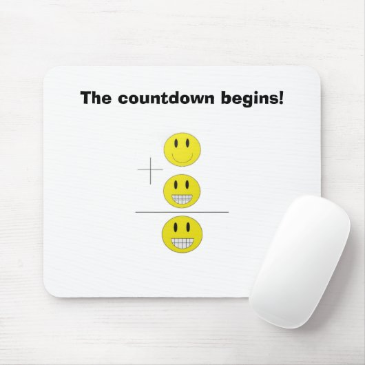 Tapis De Souris "Croisillons ! "Mousepad (Avec souris)