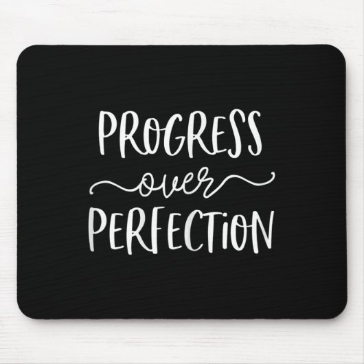 Tapis De Souris Croissance esprit enseignant chemise progrès sur p (Devant)