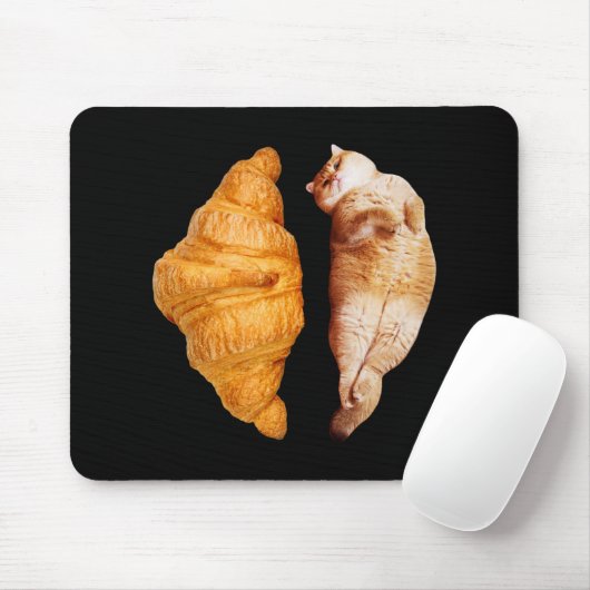 Tapis De Souris Croissant (Avec souris)