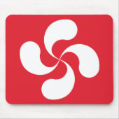 Tapis de Souris Croix Basque "Lauburu" (Devant)