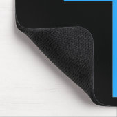 Tapis De Souris Croix Bleue (Coin)