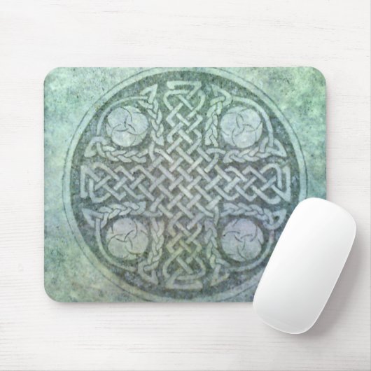 Tapis De Souris Croix celtique Mousepad (Avec souris)