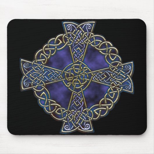 Tapis De Souris Croix celtique Mousepad (Devant)