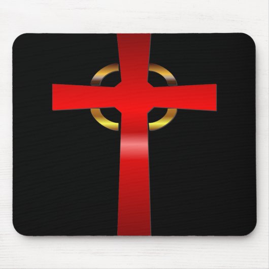 Tapis De Souris Croix celtique Mousepad (Devant)