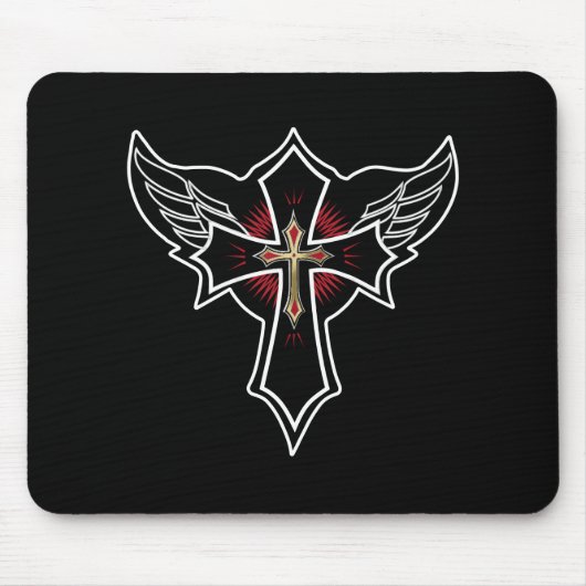 Tapis De Souris Croix chrétienne (Devant)