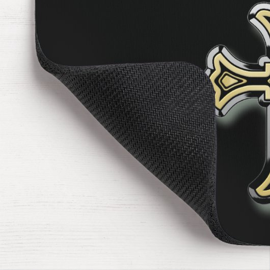 Tapis De Souris Croix chrétienne (Coin)