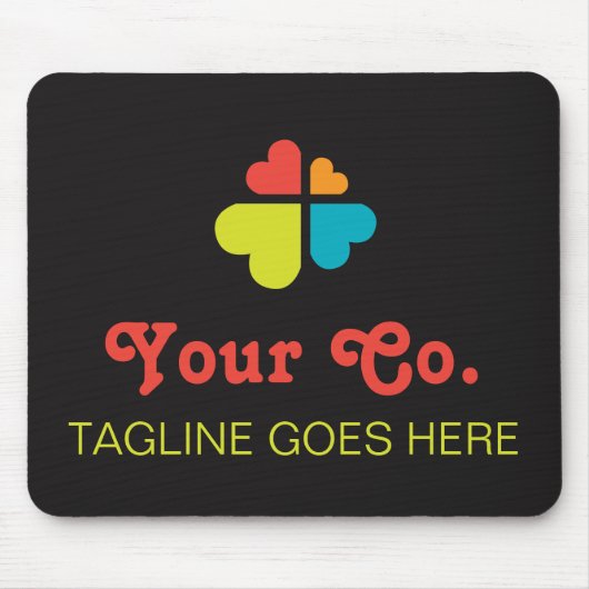 Tapis De Souris Croix de cœurs (Devant)