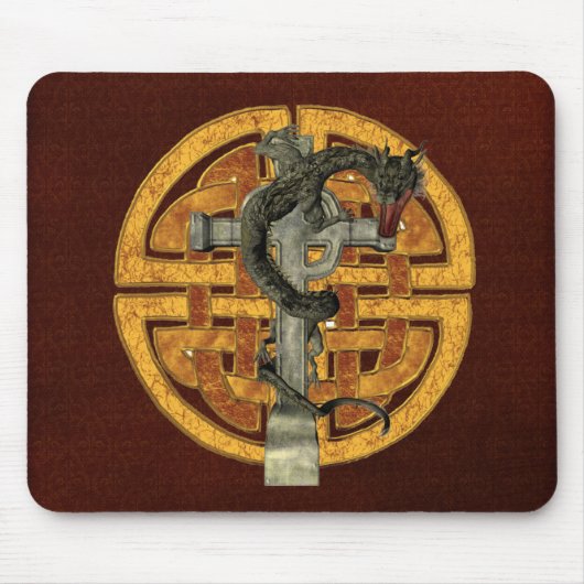 Tapis De Souris Croix de dragon (Devant)