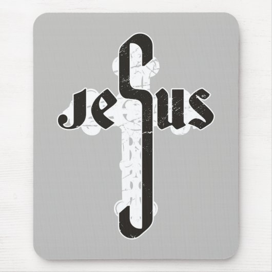 Tapis De Souris Croix de Jésus (Devant)