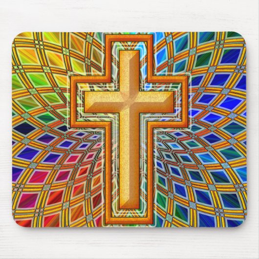 TAPIS DE SOURIS CROIX DÉCORATIVE (Devant)