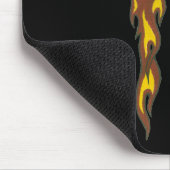 Tapis De Souris Croix du feu de Yin Yang (Coin)