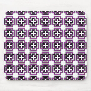 Tapis De Souris Croix et Carré pourpre - Mousepad