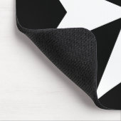 Tapis De Souris Croix maltaise blanche (Coin)