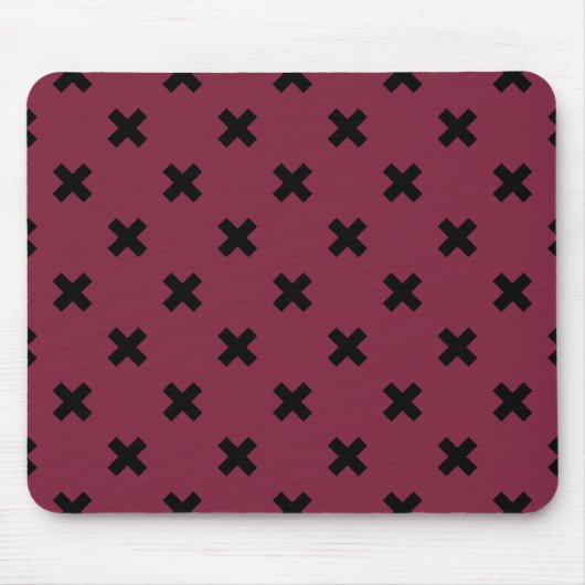 Tapis De Souris Croix noire sur mûrier (Devant)
