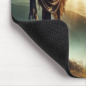 Tapis De Souris Croix Robuste Avec Couronne D'Épines (Coin)