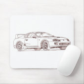 Tapis De Souris Croquis 1996 supra de jouet (Avec souris)