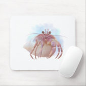 Tapis De Souris Croquis de crabe aux hermites (Avec souris)