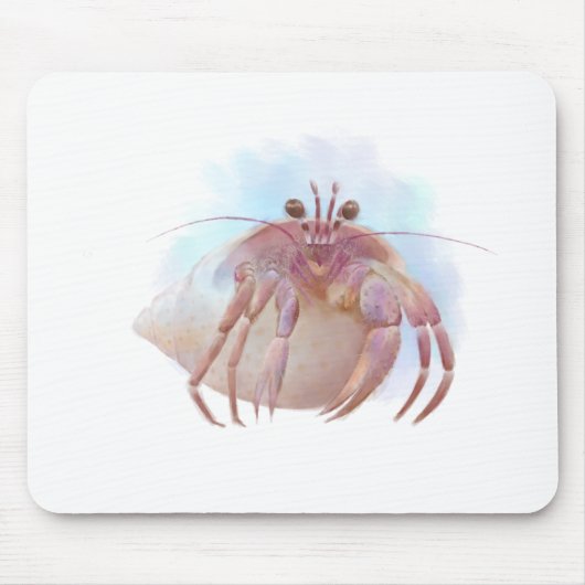 Tapis De Souris Croquis de crabe aux hermites (Devant)