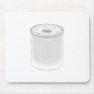 Tapis De Souris Croquis de filtre à huile automobile