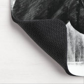 Tapis De Souris Croquis noir blanc (Coin)