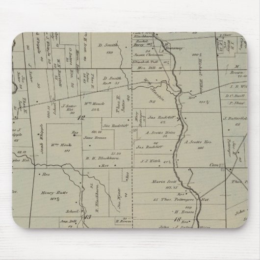 Tapis De Souris Crosby, Ohio (Devant)