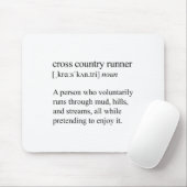 Tapis De Souris Cross Country Runner Definition, Xc Running  (Avec souris)