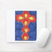 Tapis De Souris Cross Motif Mousepad (Avec souris)