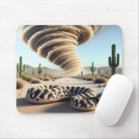 Crotale Avec Désert Dust Devil