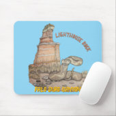 Tapis De Souris Crotale de Lighthouse Rock (Avec souris)