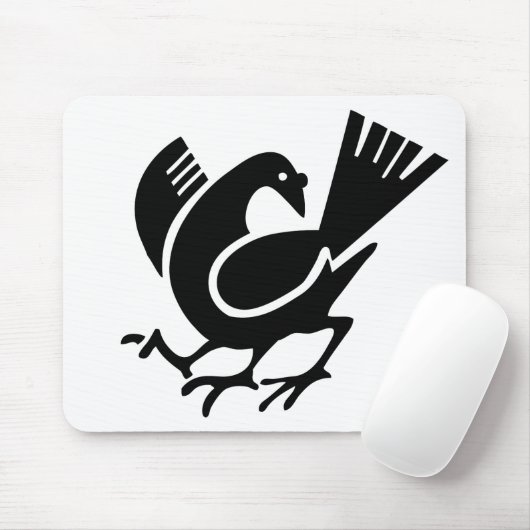 Tapis De Souris Crow à trois pattes (Avec souris)