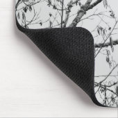 Tapis De Souris Crow dans un Birch Tree (Coin)