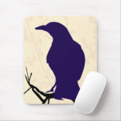 Tapis De Souris Crow Mouse Pad (Avec souris)