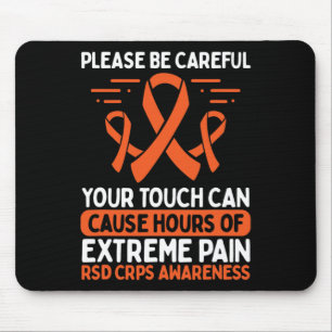 Tapis De Souris Crps Sensibilisation Lutte Maladie Rsd Guerrier Or