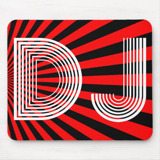 Tapis De Souris cru DJ (Devant)
