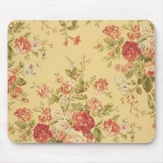 Tapis De Souris cru floral (Devant)