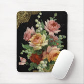 Tapis De Souris Cru floral (Avec souris)